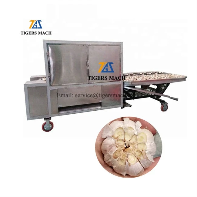 High quality garlic base root concave cutters machine, concave cut garlic root base making machine (6)